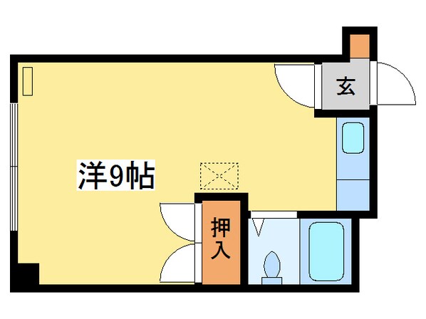 グラムール南平岸の物件間取画像